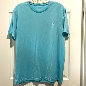 Polo Ralph Lauren Performance Tee Aqua Large